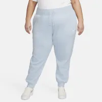 Nike Sportswear Phoenix Fleece женская С высокой Талией Joggers (большие размеры) синий