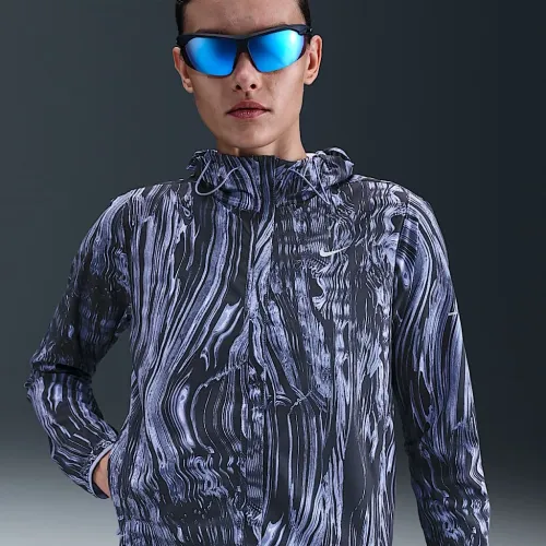 Nike Swift женская Repel UV Printed Running Куртка синий