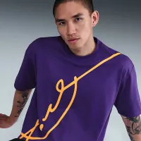 Nike Kobe чоловічі Dri-FIT баскетбольні футболка колір фіолетовий