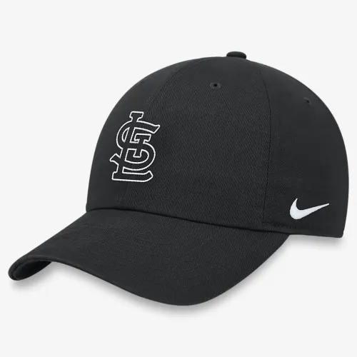 St. Louis Cardinals Club мужские Nike MLB Adjustable Hat цвет черный