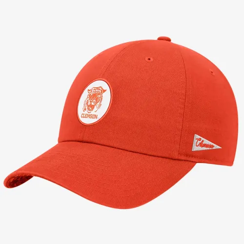 Clemson Logo Nike College Adjustable Cap Orange