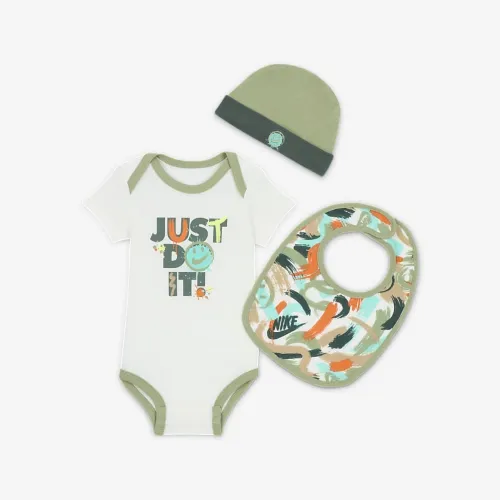 Nike Express Yourself Baby 3-Piece Bodysuit набор цвет белый