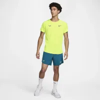Rafa Challenger чоловічі Nike Dri-FIT Short-Sleeve Tennis Top Yellow