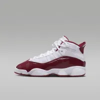 Nike Jordan 6 Rings Big детские Кроссовки цвет белый