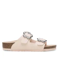 Шлёпанцы Birkenstock Arizona Flower Buckle 1029490 - Розовые