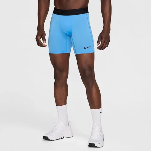 Nike Pro чоловічі Dri-FIT Fitness шорти блакитний