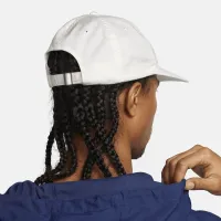 Nike Club Unstructuцвет красный Flat Bill Cap цвет белый