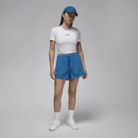 Nike Jordan жіноча Slim Cropped футболка колір білий