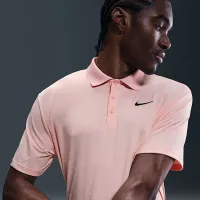 Nike Tour чоловічі Dri-FIT для гольфу Polo Pink