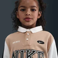 Nike Game Day Essentials Little детские French Terry Top цвет коричневый