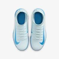 Nike Jr. Mercurial Superfly 10 Club Little/Big детские IC High-Top Soccer Кроссовки синий