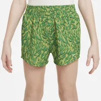 Nike One Big дитячі (Girls') Woven З високою талією шорти колір зелений