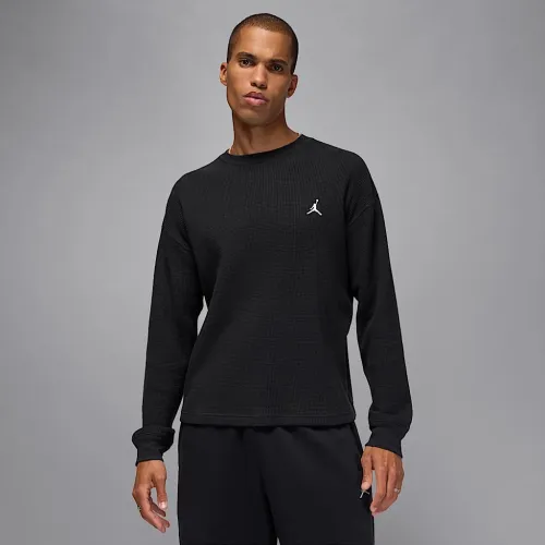 Nike Jordan Flight Mountainside мужские Long-Sleeve Waffle Shirt цвет черный