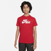 Nike Sportswear Big детские футболка цвет красный
