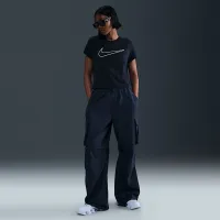 Nike Sportswear женская Short-Sleeve Graphic футболка синий
