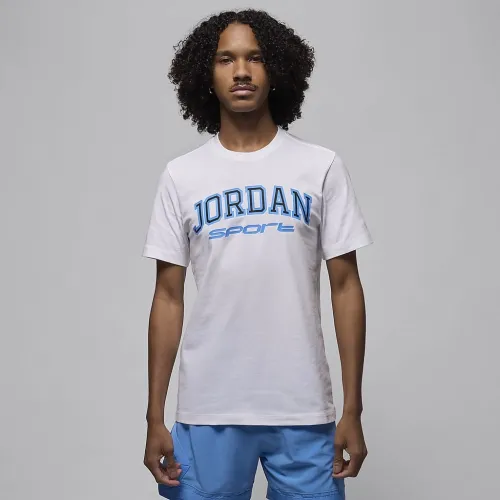 Nike Jordan Sport мужские Dri-FIT футболка цвет белый
