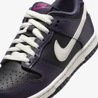 Nike Dunk Low Big дитячі Кросівки колір чорний