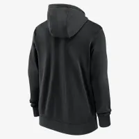 Baltimore Orioles Knockout Script мужские Nike MLB Full-Zip Толстовка с капюшоном цвет черный