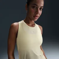 Nike Victory женская Dri-FIT Tennis Tank Top цвет коричневый