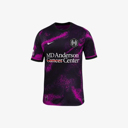 Houston Dash 2025 Stadium Away чоловічі Nike Dri-FIT NWSL Replica Jersey колір фіолетовий