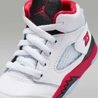 Nike Jordan 5 Retro Baby/Toddler Кросівки колір білий
