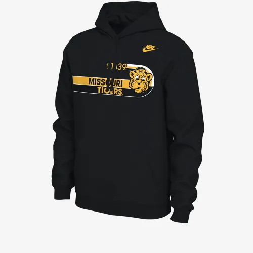Missouri чоловічі Nike College Толстовка з капюшоном колір чорний