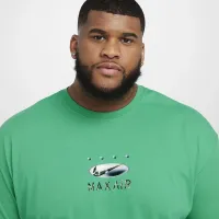 Nike Sportswear мужские Max90 футболка цвет зеленый