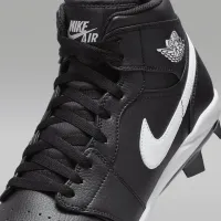 Nike Jordan 1 Retro MCS чоловічі бейсбольні бутси колір чорний