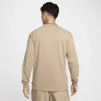 Nike Sportswear Premium Essentials чоловічі Long-Sleeve Pocket футболка колір коричневий