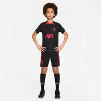 Liverpool FC Strike Big дитячі Nike Dri-FIT Soccer шорти колір чорний