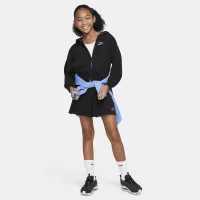 Nike Sportswear Big детские (Girls') Full-Zip Толстовка с капюшоном цвет черный