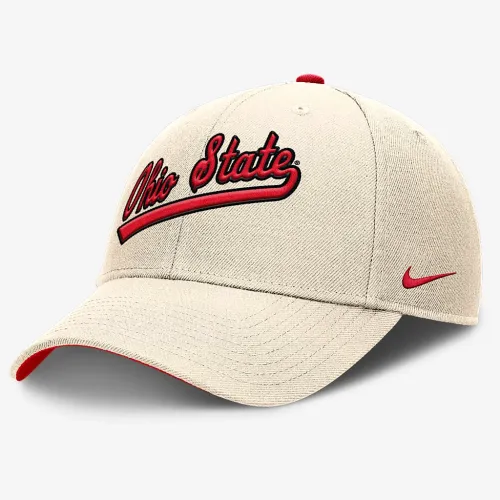 Ohio State Buckeyes Primetime Rise мужские Nike College Adjustable Hat цвет коричневый