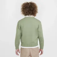 Nike Sportswear Metro Ground Big детские Cardigan цвет зеленый