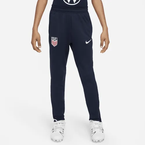 USMNT Strike Big дитячі Nike Dri-FIT Soccer Knit Pants блакитний