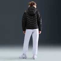 Nike Sportswear Windpuffer женская Therma-FIT Hooded Puffer цвет черный