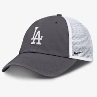 Los Angeles Dodgers Club чоловічі Nike MLB Trucker Adjustable Hat колір сірий