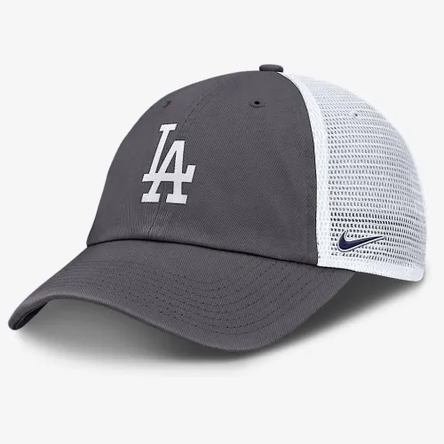 Los Angeles Dodgers Club мужские Nike MLB Trucker Adjustable Hat цвет серый