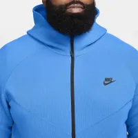 Nike Sportswear Tech Fleece Windrunner чоловічі Full-Zip Толстовка з капюшоном блакитний