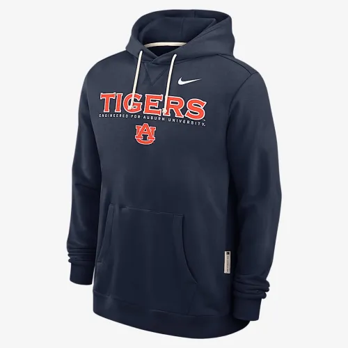 Auburn Sideline чоловічі Nike Dri-FIT College Pullover Толстовка з капюшоном блакитний