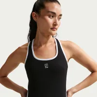 Nike Advantage жіноча Dri-FIT Tennis Tank Top колір чорний