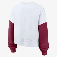 Florida State Seminoles Primetime женская Nike College Pullover Crew цвет белый