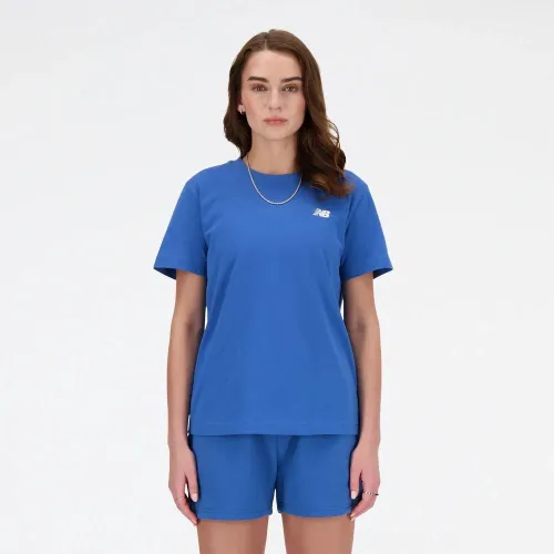 Футболка New Balance WT41509BEU - Голубая