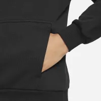 Nike Sportswear Club Fleece Big дитячі Толстовка з капюшоном колір чорний