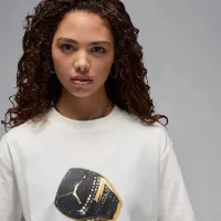 Nike Jordan MVP жіноча Graphic футболка колір білий