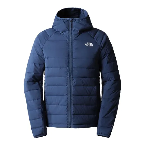 Куртка The North Face Belleview Stretch Hooded Down Куртка 0A7UJEHDC1 - Синя