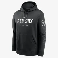 Boston цвет красный Sox Fashion Club мужские Nike MLB Pullover Толстовка с капюшоном цвет черный