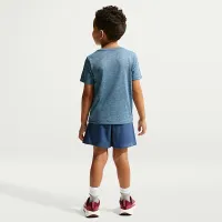 Nike Dri-FIT Little детские футболка and шорты набор синий