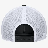 Oregon Nike College Snapback Trucker Hat цвет черный
