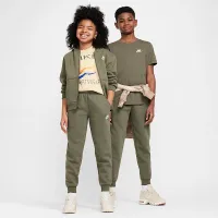 Nike Sportswear Club Fleece Big детские Joggers цвет зеленый
