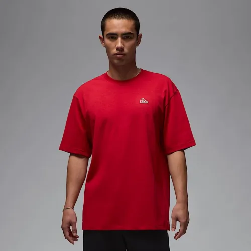 Nike Jordan Brand мужские Sneaker Patch футболка цвет красный